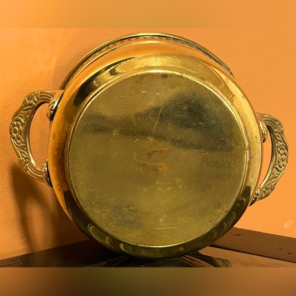 Vintage Brass Planter - Picture 5 of 7
